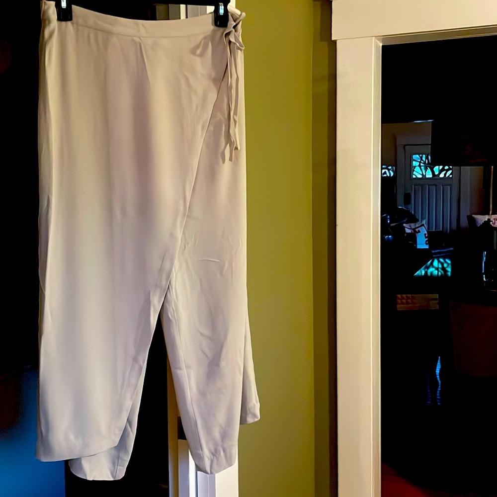 Silk pants by Eileen Fisher